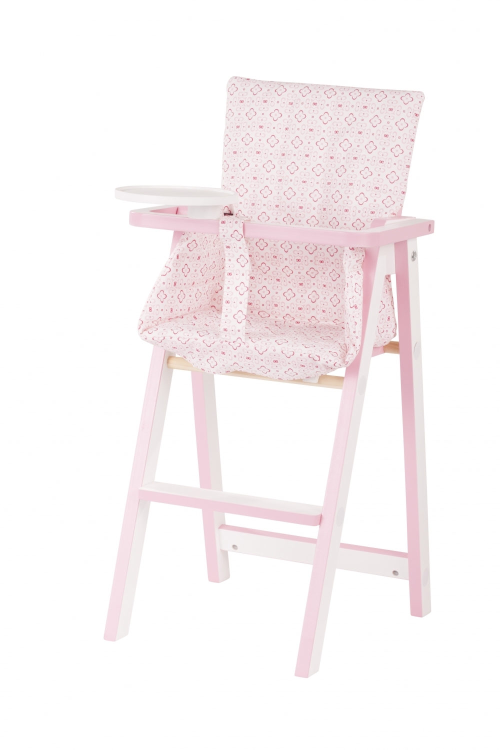 houten stoel, Götz accessoire alle poppen, kinderstoeltje pop