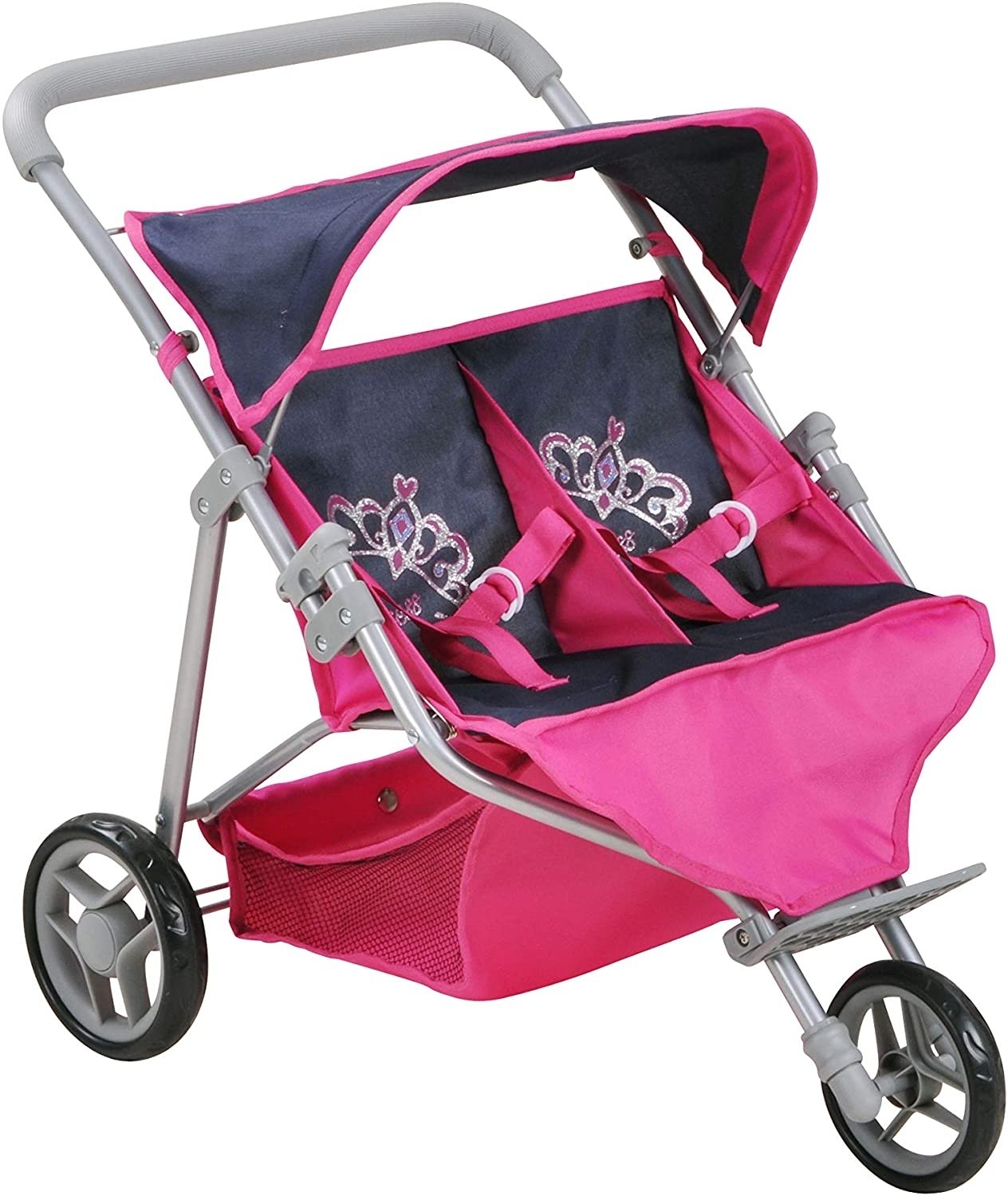 Bang om te sterven Complex erotisch tweeling wandelwagen, poppenwagen, pop wagen, knorrtoys wandelwagen