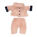 Wee Baby Stella - Geruite pyjama - 28cm