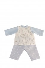 Blauwe pyjama - 32 - 52cm - Schildkröt