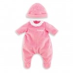 Corolle - Roze pyjama met muts - 30 cm