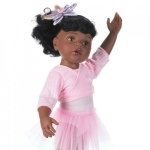 Afro-Amerikaanse Hannah ballet - 50cm - Götz