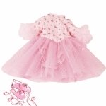 Balletjurk met tule en veren - 42-46 cm - Götz