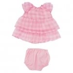 Baby Stella - Roze jurk - 35cm