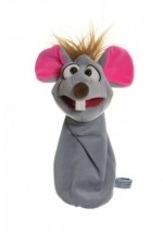 Handpop Muis Bille - 35cm - Living Puppets