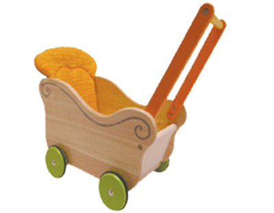 Houten Poppenwagen - I'm toy