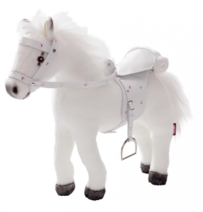 Paard wit met geluid - Götz
