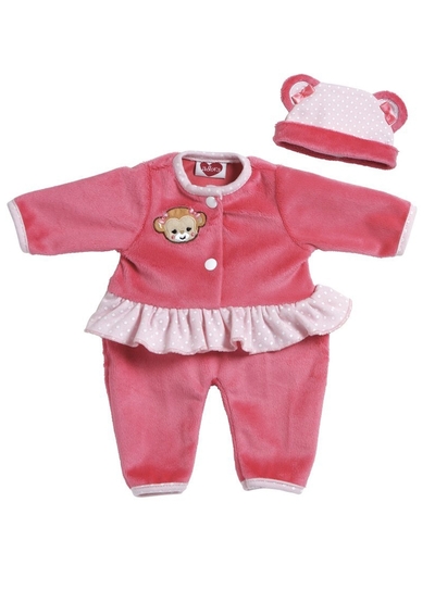 PlayTime Baby Outfits - Monkey Pink