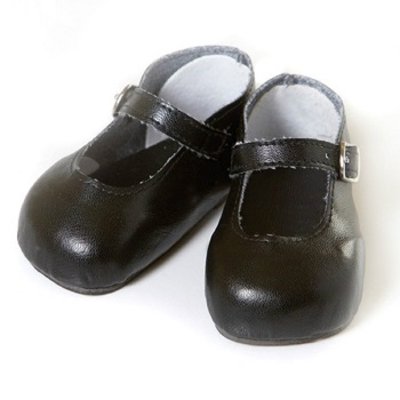 Toddler Time Baby Shoes - Mary Jane Black