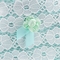 Milk in groene jurk - 25cm