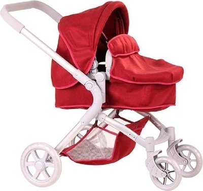 Chique poppenwagen vilt - Götz
