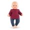 Corolle - Gestreept outfit - 36cm
