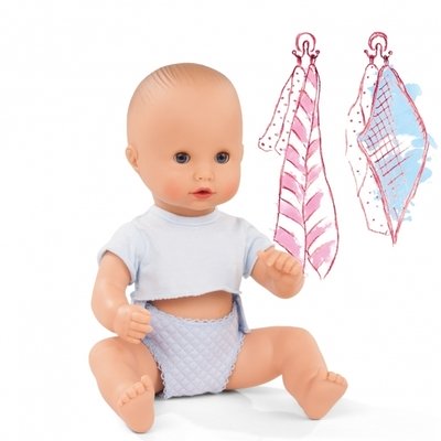 Sleepy Aquini to dress boy - 33cm - Götz