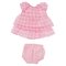 Baby Stella - Roze jurk - 35cm