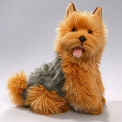 Zittende Yorkshire Terrier - 37cm